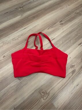 NWOT BuffBunny Red Empire Sports Bra-Size S